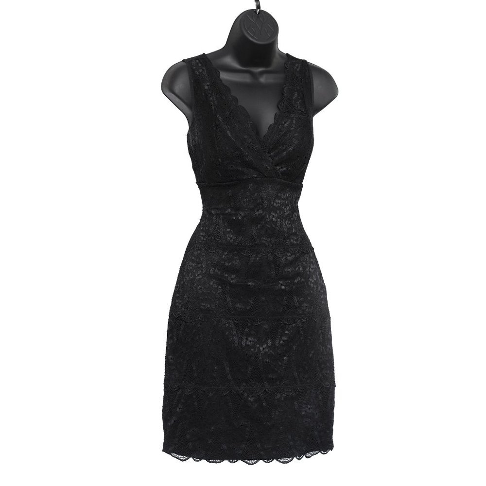 Daisy Fuentes Black Lace Dress
